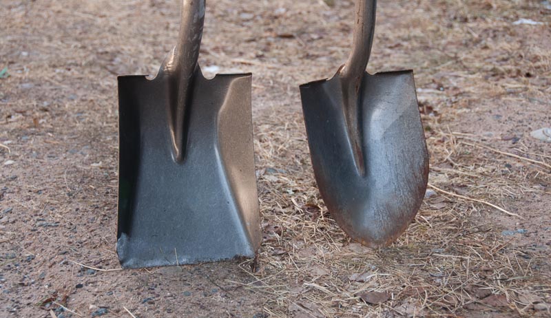 shovels