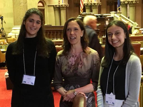 students inside albany