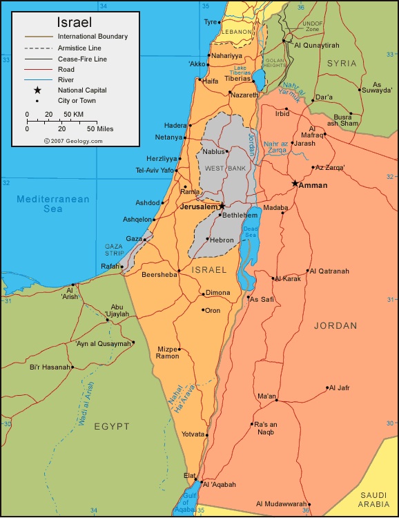 israel-map